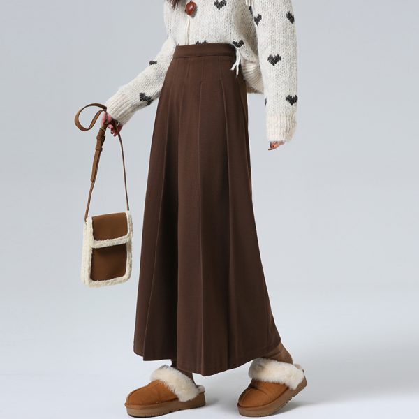 Autumn and winter drape skirt A-line business suit for women - Image 5