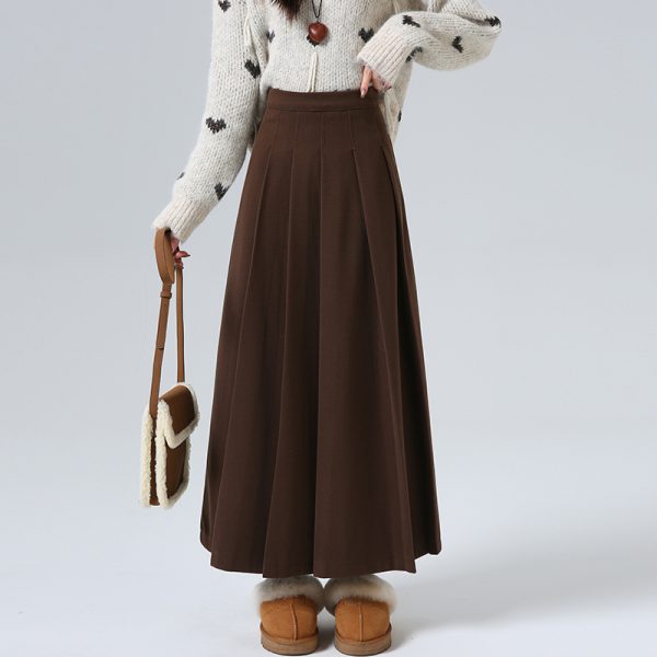 Autumn and winter drape skirt A-line business suit for women - Image 6