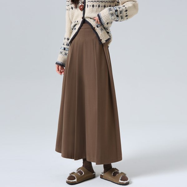 Autumn and winter drape skirt A-line business suit for women - Image 8