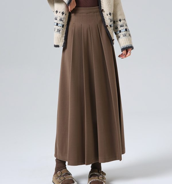 Autumn and winter drape skirt A-line business suit for women - Image 9