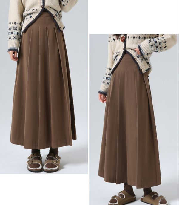 Autumn and winter drape skirt A-line business suit for women - Image 10
