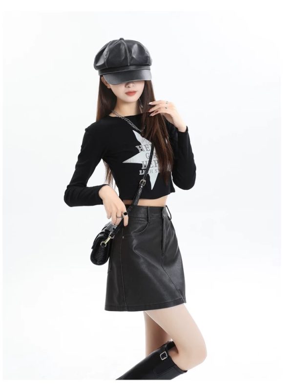 Spicegirl anti emptied short skirt A-line skirt for women - Image 2