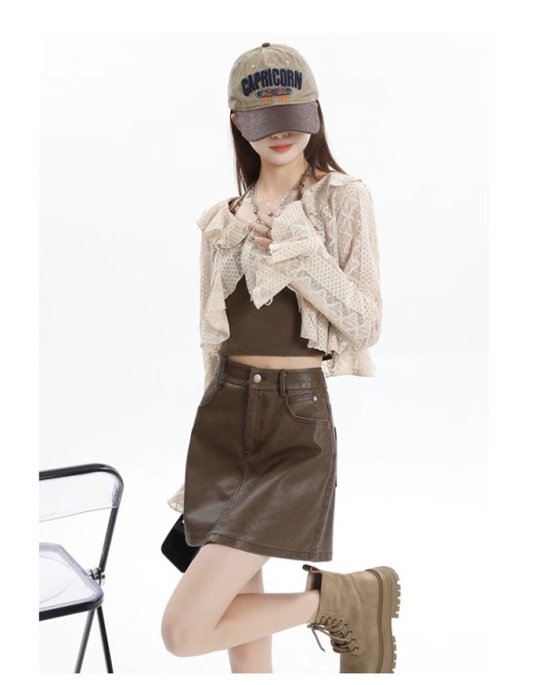 Spicegirl anti emptied short skirt A-line skirt for women - Image 8