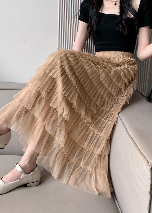 Gauze skirt summer short skirt for women - Image 12