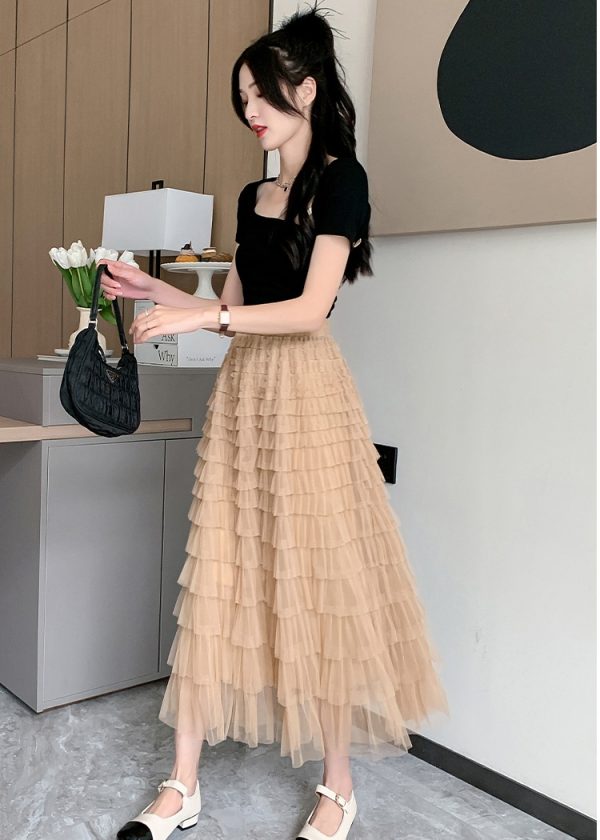Gauze skirt summer short skirt for women - Image 13