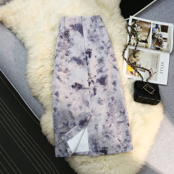 Summer temperament elegant retro long A-line skirt - Image 3