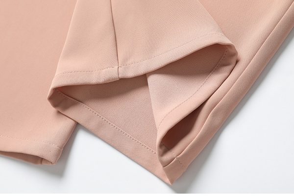 Ice silk slim Casual suit pants loose drape wide leg pants - Image 15