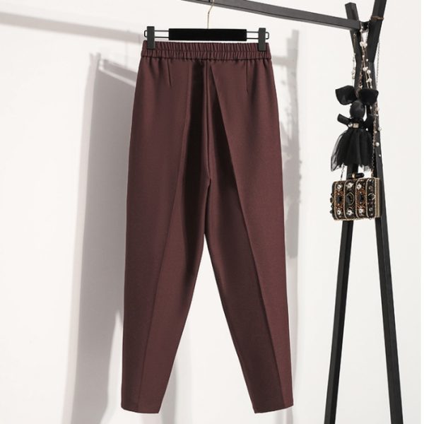 Slim drape fat pants Casual large yard suit pants - Image 5
