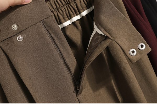 Slim drape fat pants Casual large yard suit pants - Image 9