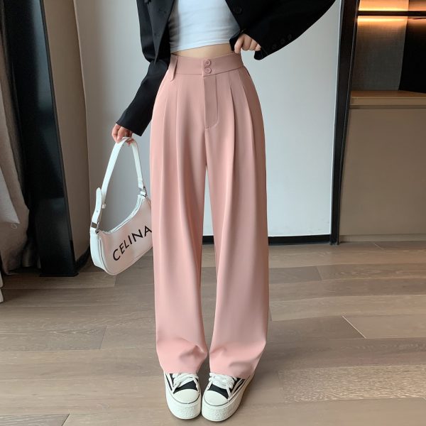 Slim straight pants summer Casual wide leg pants for women - Image 13