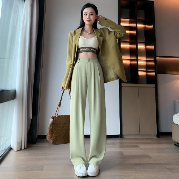 Slim straight pants summer Casual wide leg pants for women - Image 6