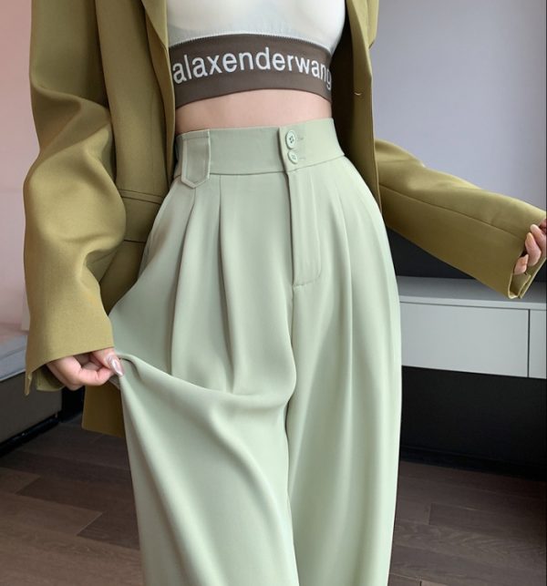 Slim straight pants summer Casual wide leg pants for women - Image 8