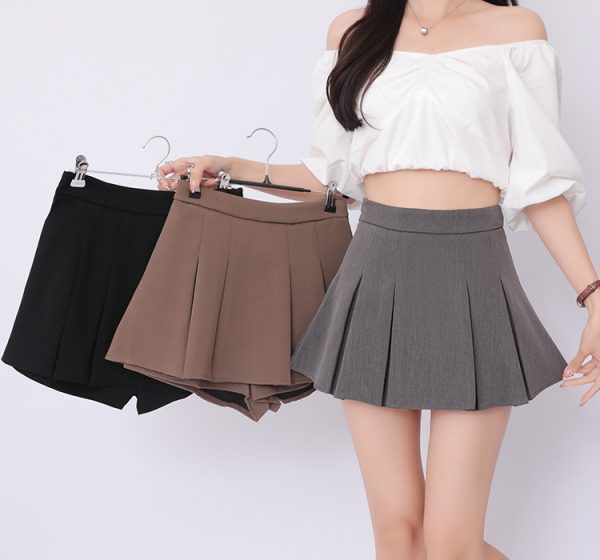 Korean style anti emptied skirt slim short skirt for women - Image 2
