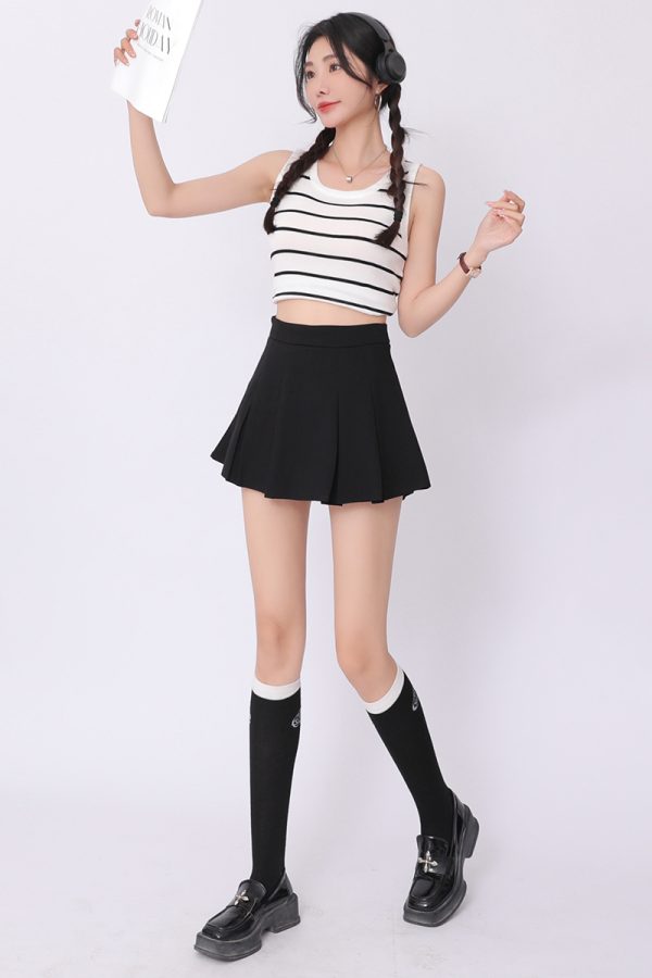 Korean style anti emptied skirt slim short skirt for women - Image 5