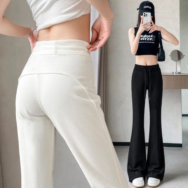 Spring and summer sweatpants micro speaker pants for women - Image 2