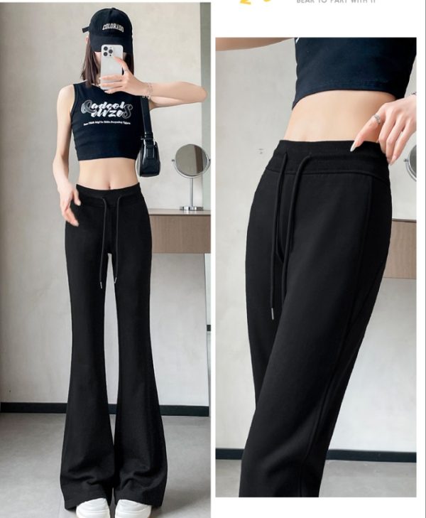 Spring and summer sweatpants micro speaker pants for women - Image 3