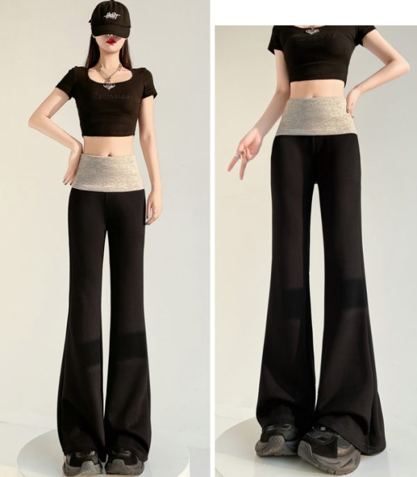 Micro speaker spring and summer sweatpants Casual pants for women - Image 2