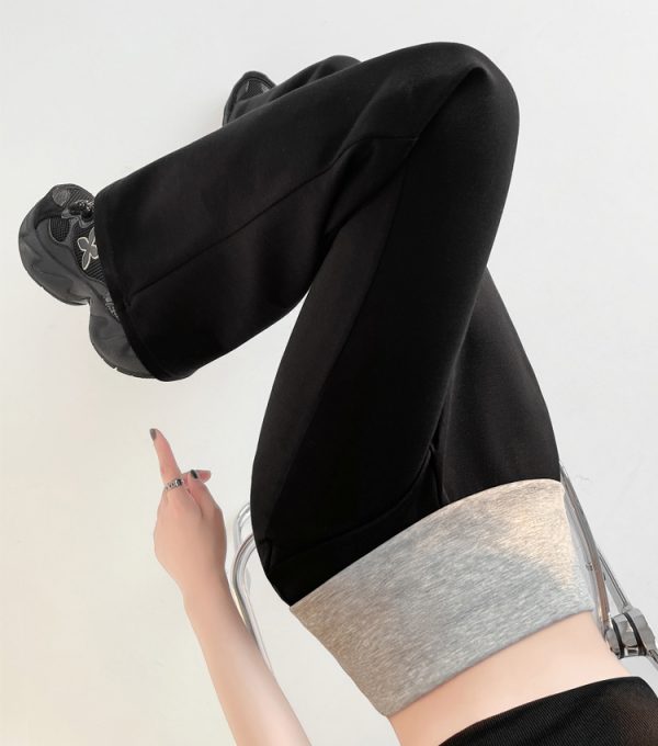Micro speaker spring and summer sweatpants Casual pants for women - Image 4