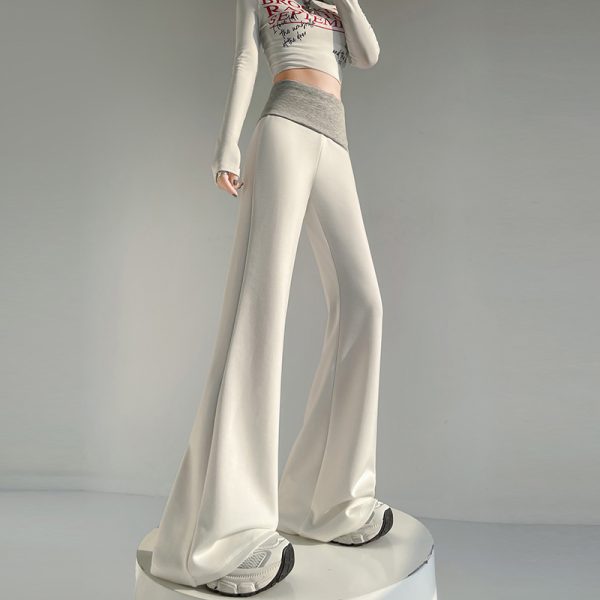 Micro speaker spring and summer sweatpants Casual pants for women - Image 6