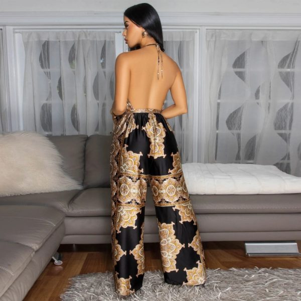 Sexy sleeveless summer jumpsuit for women - Image 4
