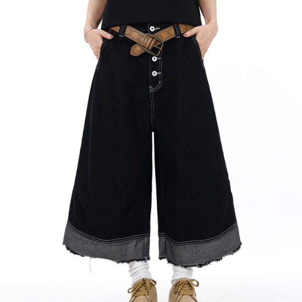Summer loose five pants straight pants cropped pants - Image 3