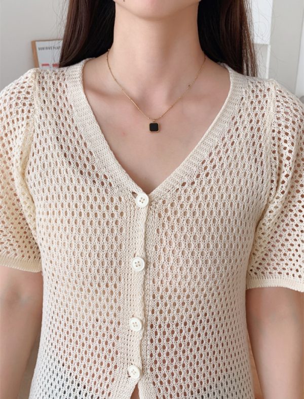 Knitted tops summer cardigan for women - Image 7
