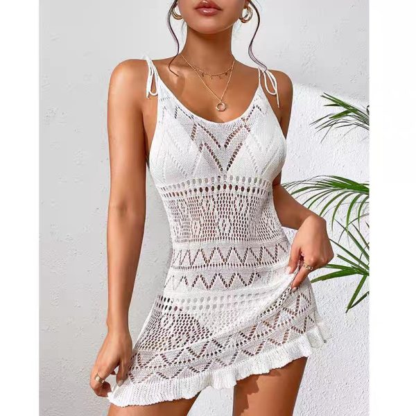 European style sling beach dress sexy dress - Image 4