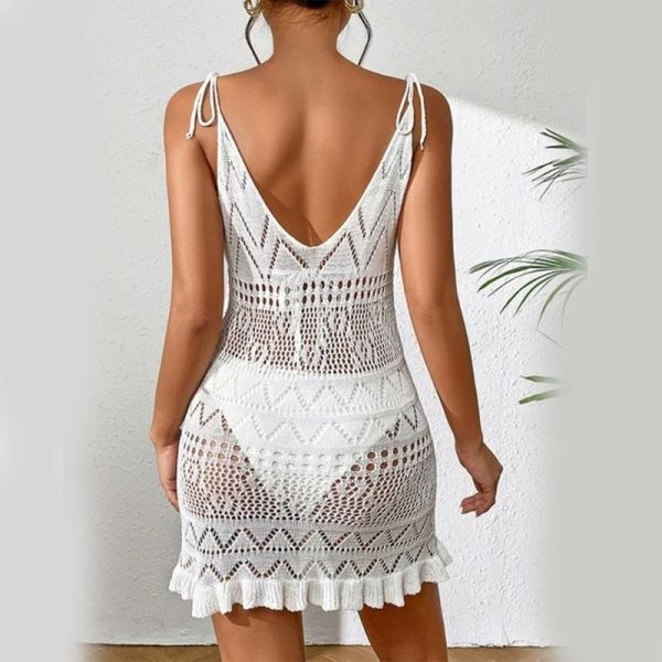 European style sling beach dress sexy dress - Image 6