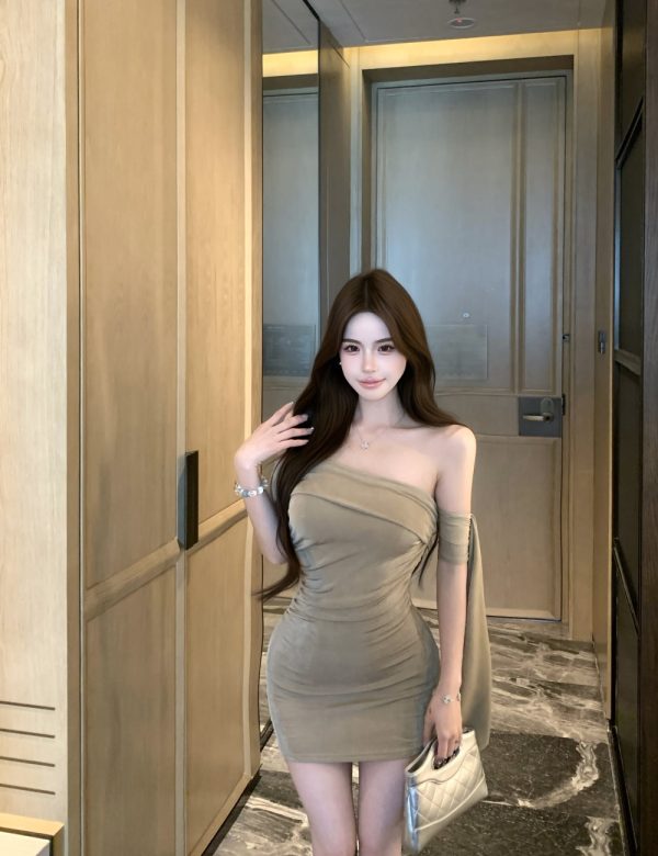 Summer package hip T-back sleeveless dress for women - Image 2
