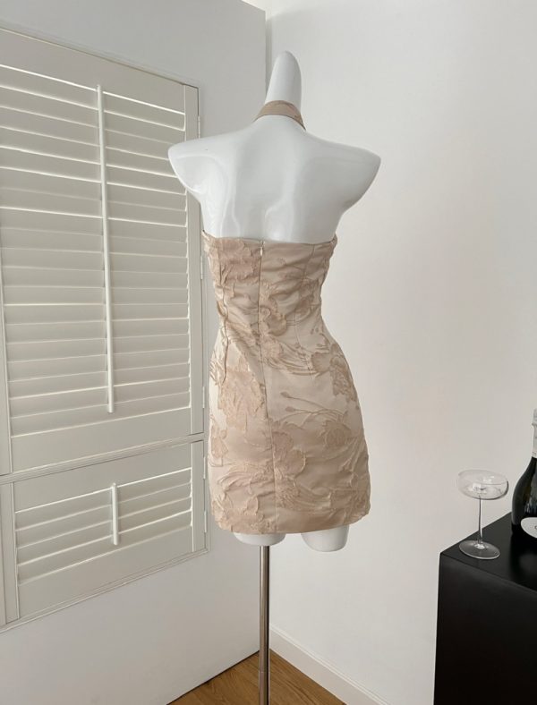 Slim fashion swan sexy halter dress - Image 7