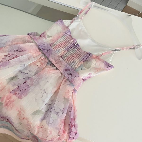 Summer slim Sexy underwear big skirt pinched waist dress - Image 6