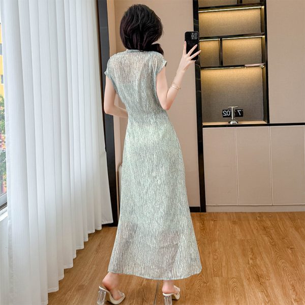 Summer small France style pinched waist dress 2pcs set - Image 5